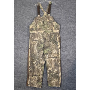 Duxbak Mens Realtree Advantage Camouflage Bib Overalls Size XL Hunting Outdoor